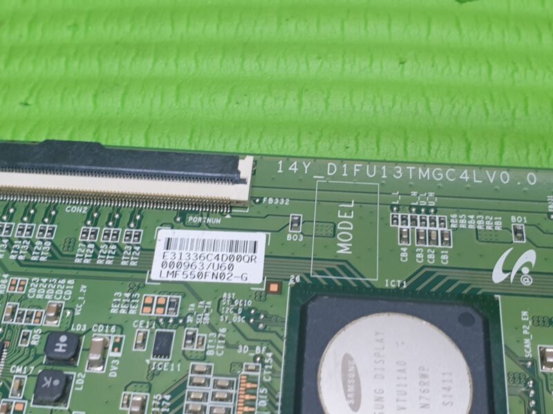 TCON LVDS BOARD FOR SAMSUNG UE55HU6900U 55" LED TV 14Y_D1FU13TMGC4LV0.0 31336C - Image 2