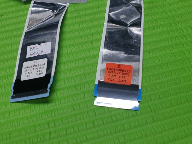 FLAT RIBBON CABLE FROM TCON LVDS BOARD TO MAIN BOARD FOR LG 49UJ634V 49" LED TV - Image 2