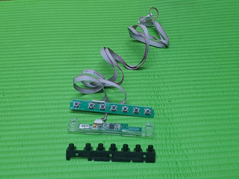 IR REMOTE CONTROL SENSOR UNIT & POWER BUTTON FOR SHARP  LC-40CFG6352K 40" LED TV
