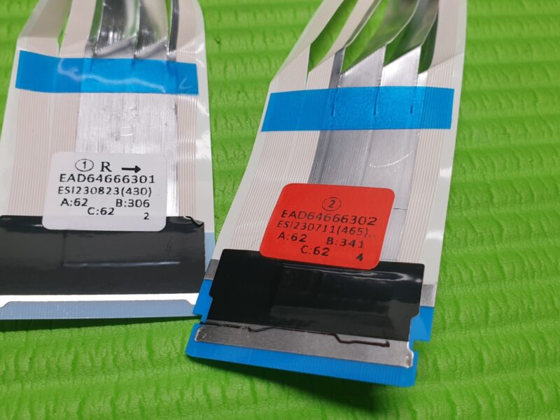 FLAT RIBBON CABLE FROM TCON LVDS BOARD TO MAIN BOARD FOR LG 65UN74006LB  LED TV - Image 2