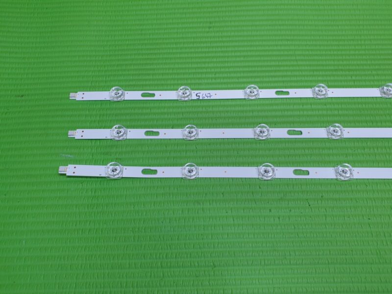 FULL LED BACK LIGHT ARRAY SET SAMSUNG UE50AU7100K TV CRH-P50S6303003120A5-REV1.5 - Image 3