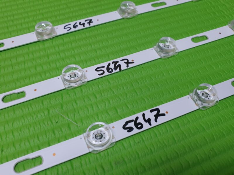 FULL LED BACK LIGHT ARRAY SET SAMSUNG UE50AU7100K TV CRH-P50S6303003120A5-REV1.5 - Image 6