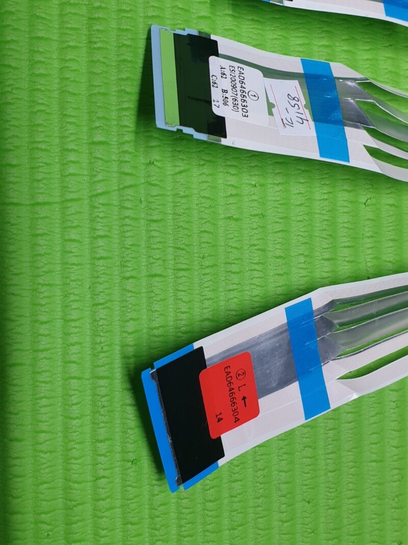 FLAT RIBBON CABLE FROM TCON LVDS BOARD TO MAIN BOARD FOR LG 75UN70706LD LED TV - Image 2