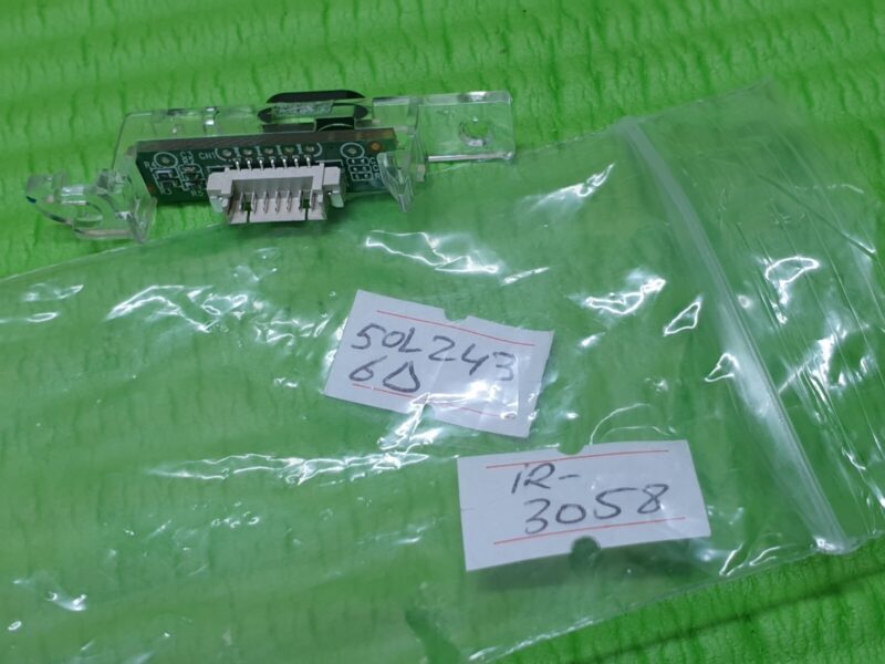 IR REMOTE CONTROL SENSOR UNIT FOR TOSHIBA 50L2436D 50" LED TV VTV-IR50005 E85792 - Image 3