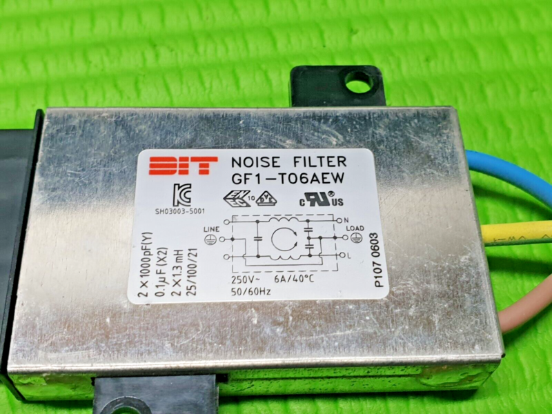 AC POWER PLUG NOISE FILTER FR SAMSUNG PS64C8000FU 64" TV GF1-T06AEW SH03003-5001 - Image 4