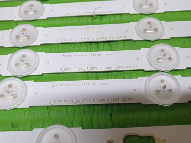 FULL LED BACK LIGHT ARRAY SET FOR SAMSUNG UE55MU6120K 55" TV LSF550FN09 - Image 4