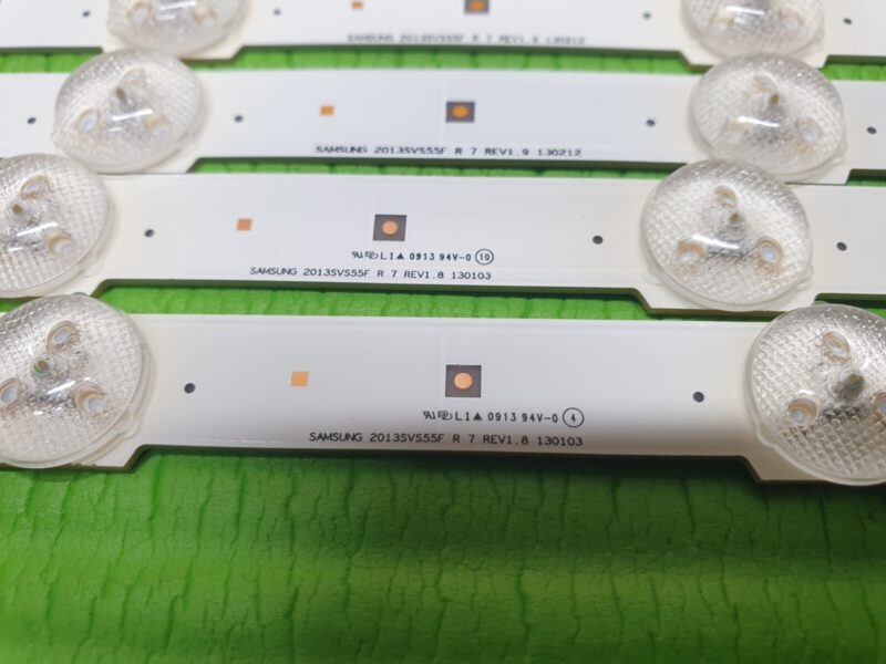 FULL LED BACK LIGHT ARRAY SET FOR UE55F6670SB TV SAMSUNG 2013SVS55F L 11 REV1.9 - Image 2