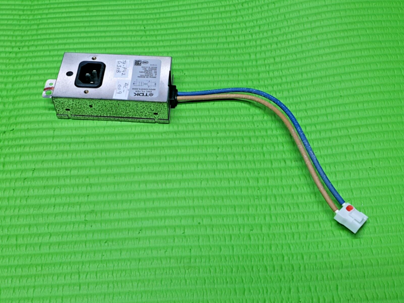 3 PIN AC POWER PLUG NOISE FILTER PANASONIC TX-P42G30B 42" TV RPEN-02905FA-00HA