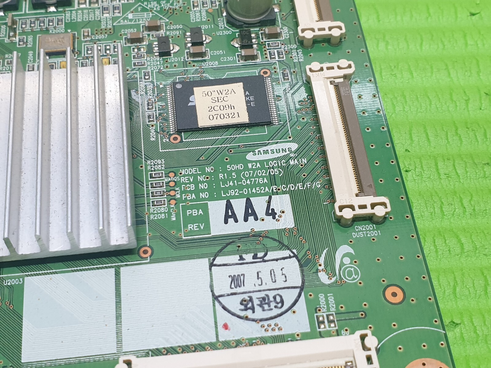 TCON LVDS BOARD FOR SAMSUNG PS50Q97HD 50Q97HD 42" TV LJ92-01452A LJ41-04776A - Image 2