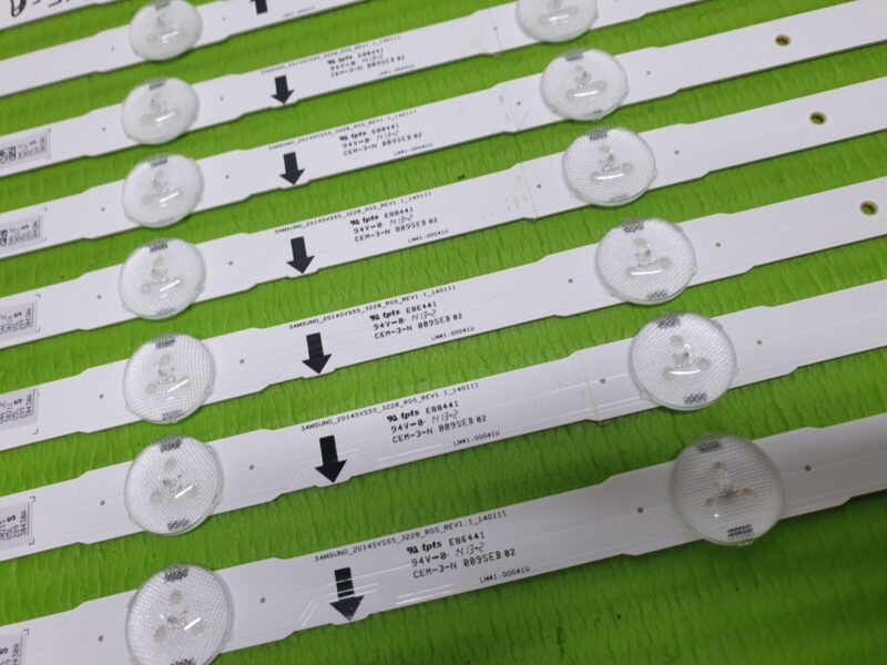 FULL LED BACKLIGHT SET FOR SAMSUNG UE55H6670ST UE55J5100AK LH55DCE 55" TV - Image 4