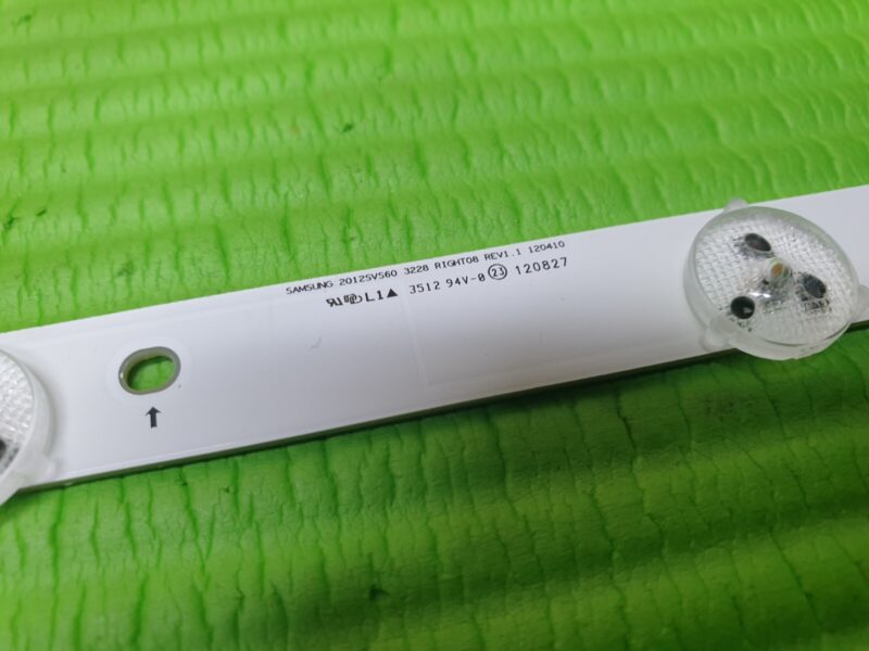 1 x LED BACKLIGHT STRIP FOR SAMSUNG UE60EH6000K 60" TV SAMSUNG 2012SVS60 3228 R - Image 3