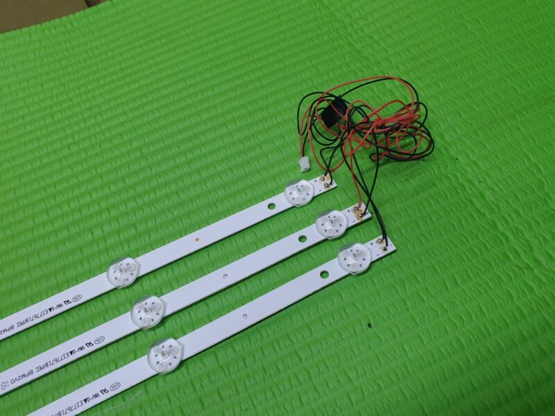 FULL LED BACK LIGHT ARRAY SET FOR CELLO C40227FT2 TV LGL4038-3030JF-MSF1-10102 - Image 2