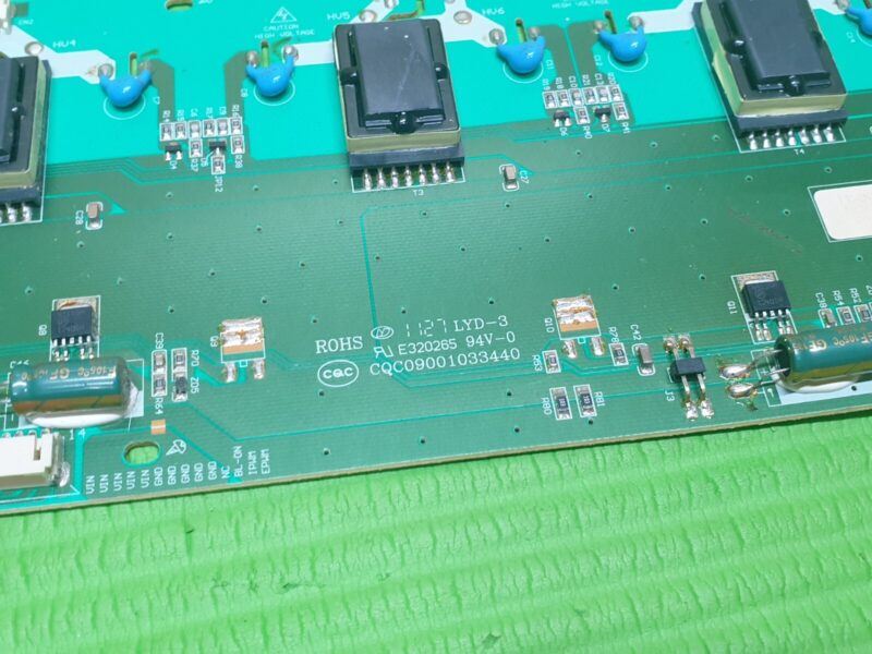 INVERTER BOARD FOR BUSH BLCD32H 32" LCD TV CQC09001033440 E320265 LYD-3 - Image 2