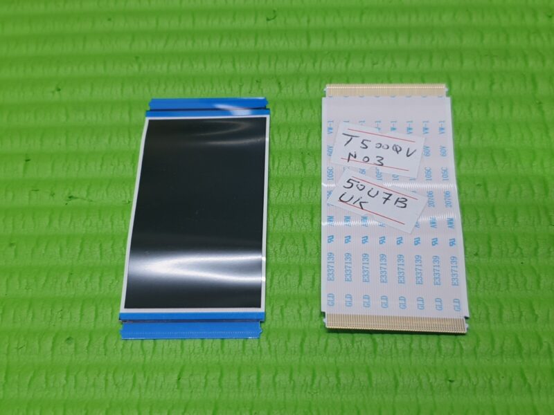 FLAT RIBBON CABLE FROM TCON LVDS BOARD TO SCREEN HISENSE H50U7BUK TV T500QVN03
