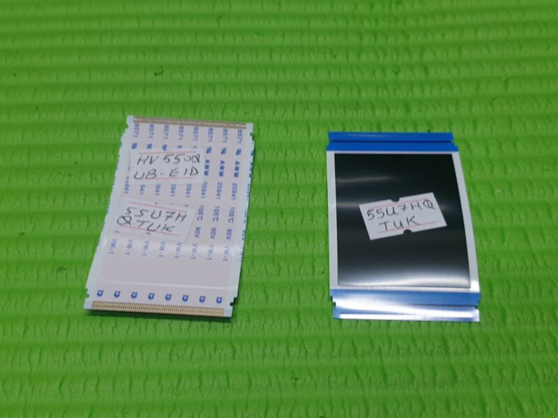 FLAT RIBBON CABLE FROM TCON LVDS BOARD TO SCREEN HISENSE 55U7HQTUK TV HV550QUB