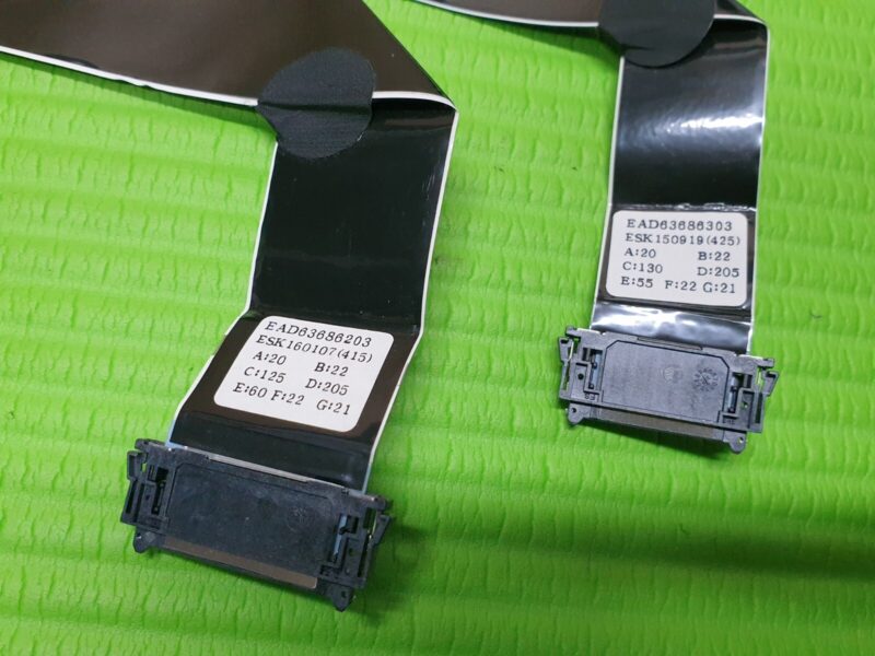 FLAT RIBBON CABLE FROM TCON LVDS BOARD TO MAIN BOARD FOR LG 65EG960V LED TV - Image 2