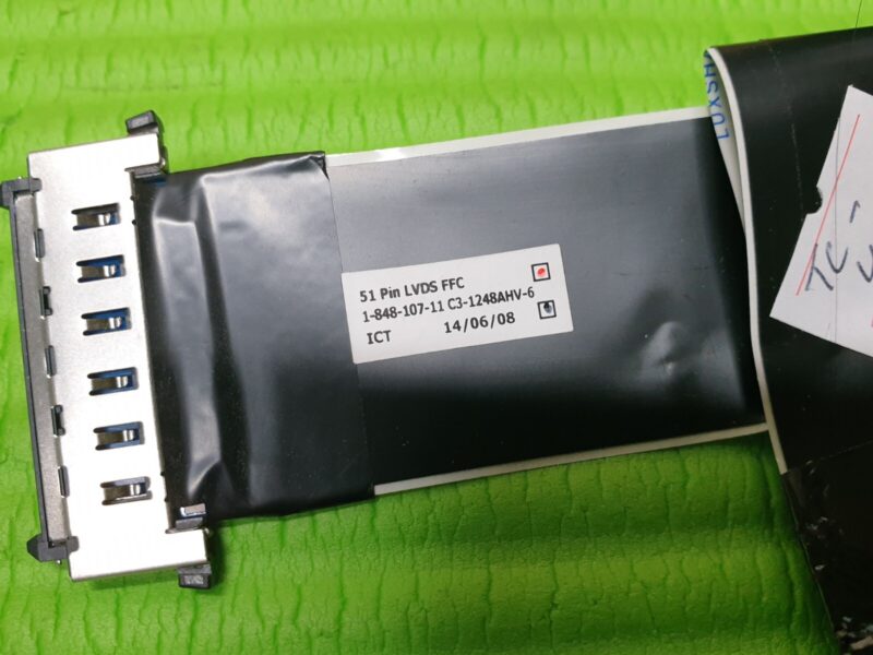 FLAT RIBBON CABLE FROM TCON LVDS BOARD TO MAIN BOARD FOR SONY KDL-50W829B  TV - Image 3