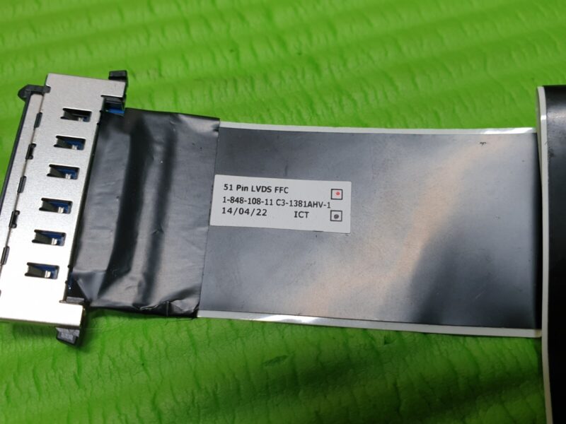 FLAT RIBBON CABLE FROM TCON LVDS BOARD TO MAIN BOARD FOR SONY KDL-42W706B  TV - Image 2