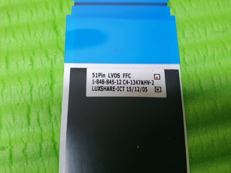 FLAT RIBBON CABLE FROM TCON LVDS BOARD TO MAIN BOARD FOR SONY KDL-48R553C 48" TV - Image 3