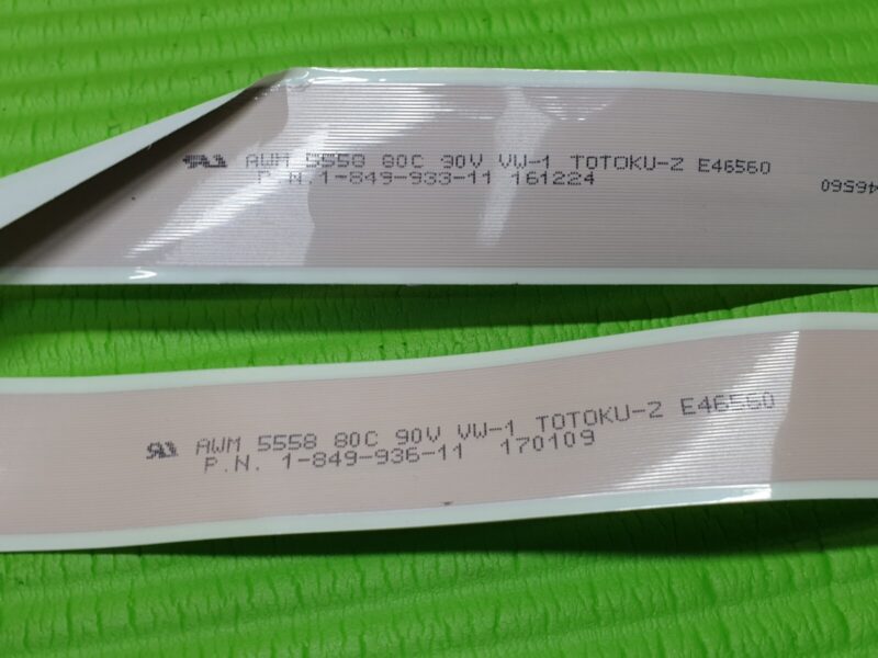 FLAT RIBBON CABLE FROM TCON LVDS BOARD TO MAIN BOARD FOR SONY KD-55XE9305 55" TV - Image 3