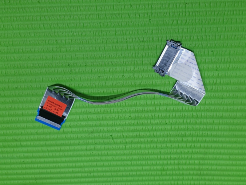 FLAT RIBBON CABLE FROM TCON LVDS BOARD TO MAIN BOARD FOR LG 43LM6300PLA 43" TV