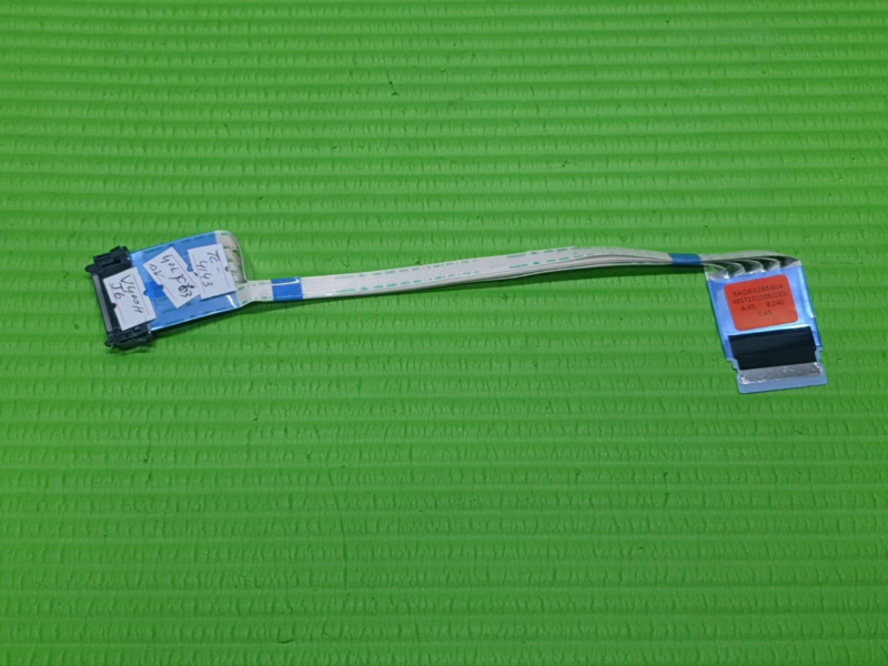 FLAT RIBBON CABLE FROM TCON LVDS BOARD TO MAIN BOARD FOR LG 40LF630V 40" LED TV - Image 2