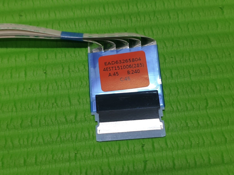 FLAT RIBBON CABLE FROM TCON LVDS BOARD TO MAIN BOARD FOR LG 40LF630V 40" LED TV - Image 3