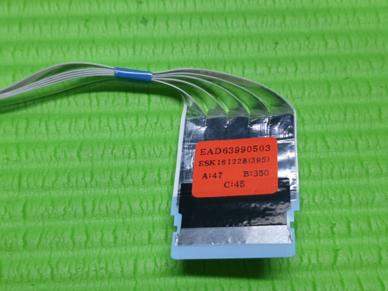 FLAT RIBBON CABLE FROM TCON LVDS BOARD TO MAIN BOARD FOR LG 49LJ624V 49" LED TV - Image 3