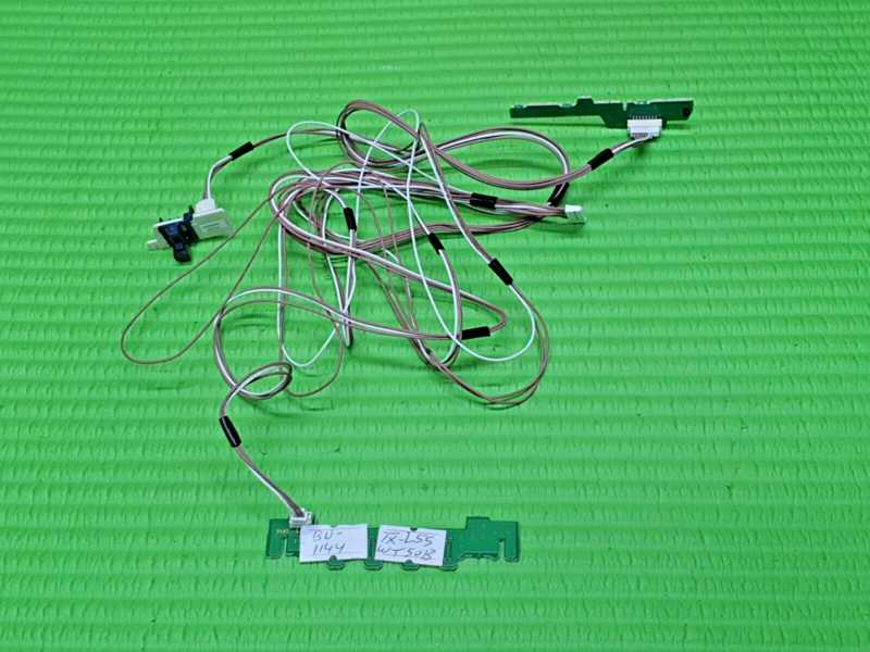 IR REMOTE CONTROL SENSOR UNIT & POWER BUTTON FR PANASONIC TX-L55WT50B 55" LED TV