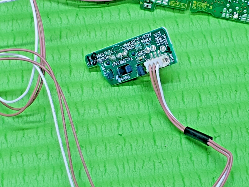 IR REMOTE CONTROL SENSOR UNIT & POWER BUTTON FR PANASONIC TX-L55WT50B 55" LED TV - Image 4