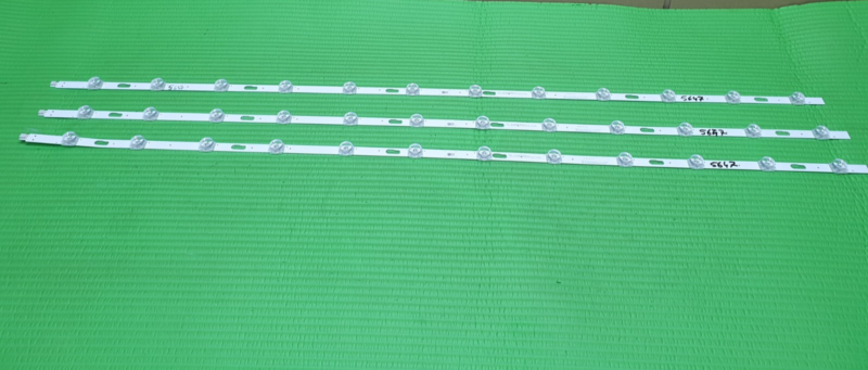 FULL LED BACK LIGHT ARRAY SET SAMSUNG UE50AU7100K TV CRH-P50S6303003120A5-REV1.5