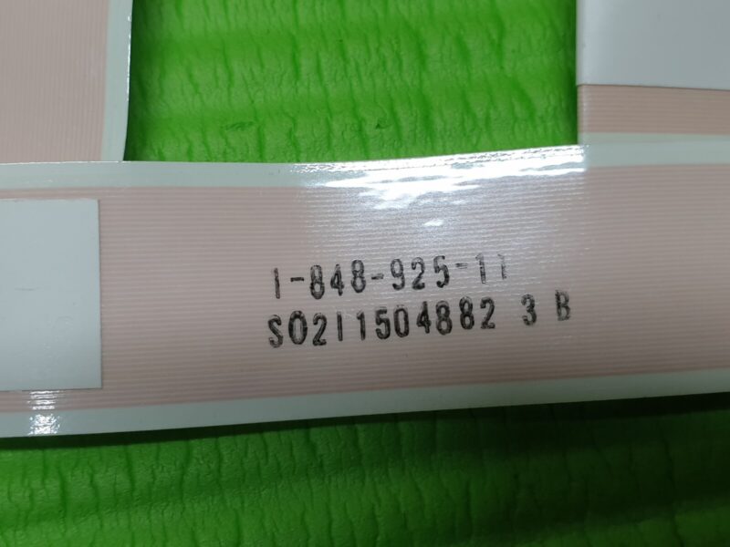 FLAT RIBBON CABLE FROM TCON LVDS BOARD TO MAIN BOARD FOR SONY KD-43X9309C 43" TV - Image 2