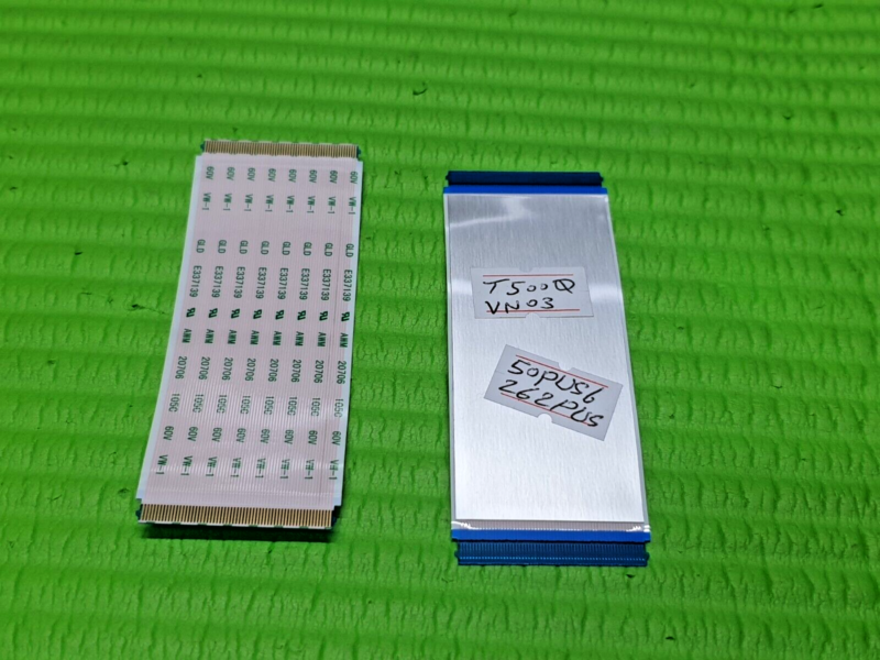 FLAT RIBBON CABLE FROM TCON LVDS BOARD TO SCREEN PHILIPS 50PUS6272 TV T500QVN03