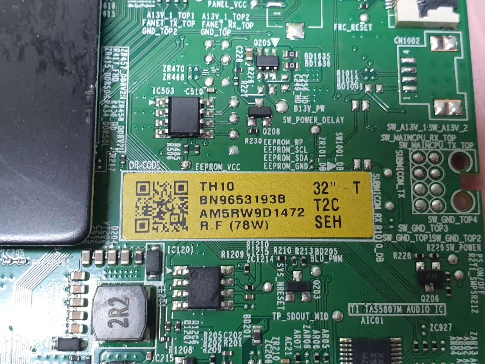 MAIN POWER AV BOARD MB FOR SAMSUNG UE32T5300 32" TV BN94-15653C SCREEN:SG3151B06 - Image 2