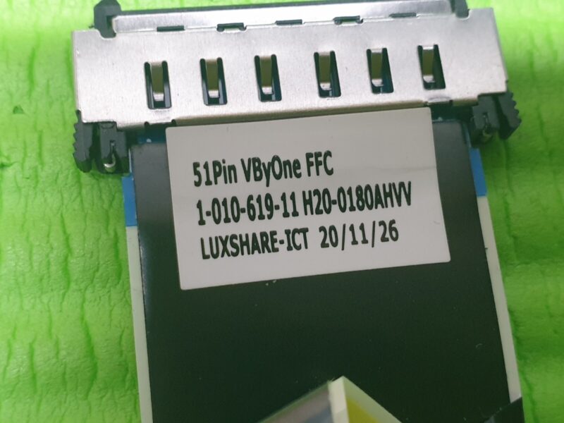 FLAT RIBBON CABLE FROM TCON LVDS BOARD TO SCREEN FOR SONY XR-55A90J TV LE550PQL - Image 2