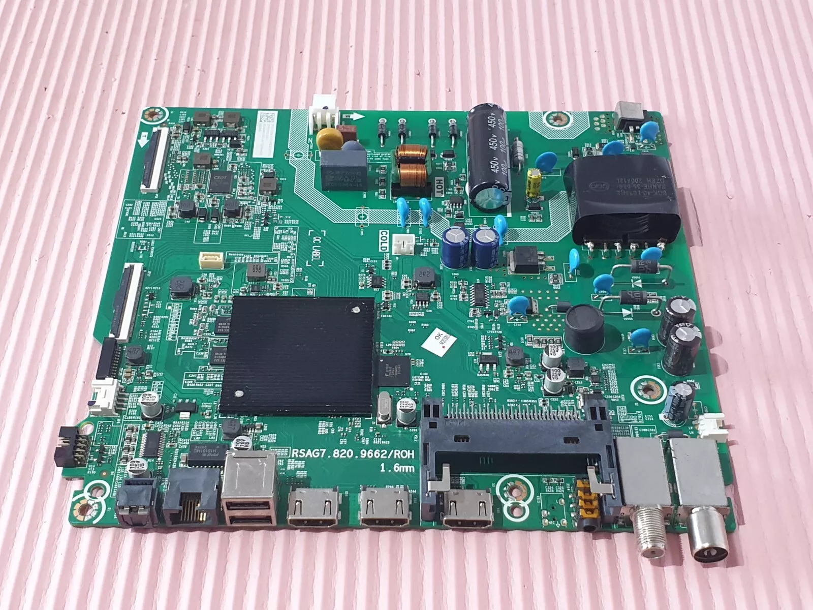 MAIN BOARD MB HISENSE 43AE7300FTUK 43" TV RSAG7.820.9662/ROH SCREEN:ST4251D01 - Image 3