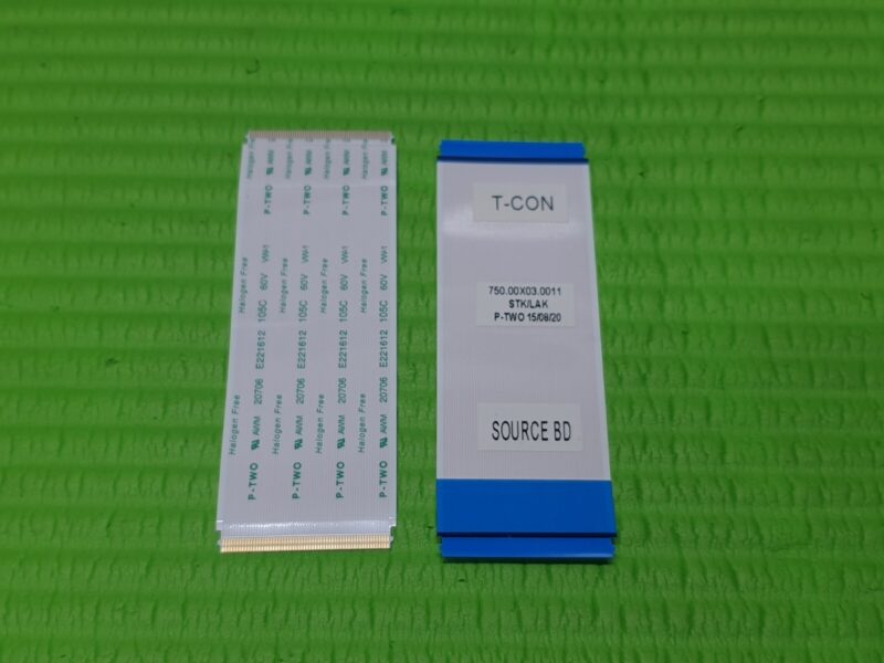 FLAT RIBBON CABLE FROM TCON LVDS BOARD TO SCREEN SONY KDL-43W807C TV T430HVN02