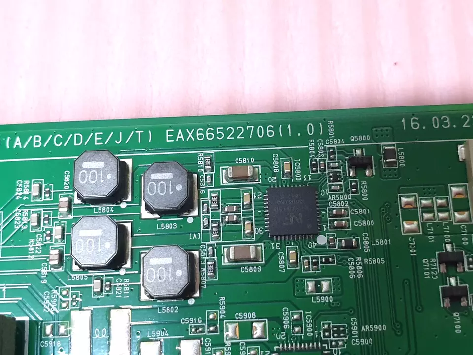 MAIN BOARD MB LG 55UH770V 55" LED TV EAX66522706 EBT66064402 SCREEN:LC550EQF - Image 2