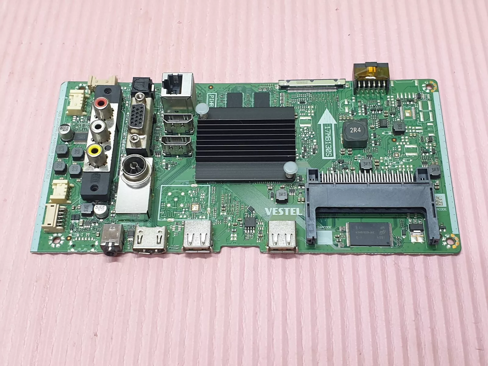 MAIN AV BOARD MB PANASONIC TX-55FX555B TV 17MB130S 23495496 SCREEN:LSC550FN11