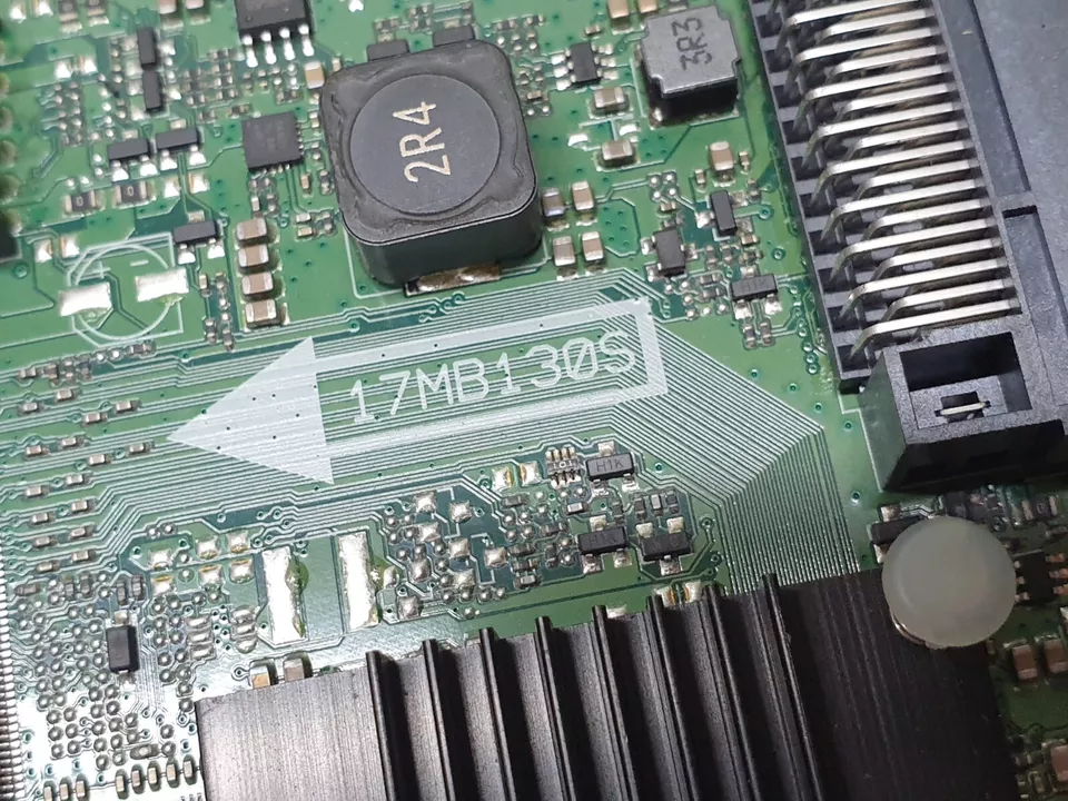 MAIN AV BOARD MB PANASONIC TX-55FX555B TV 17MB130S 23495496 SCREEN:LSC550FN11 - Image 2