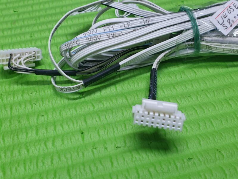 2 CABLES FROM POWER SUPPLY TO BACKLIGHT FR SAMSUNG UE65ES8000U UE65ES8000UXXU TV - Image 2