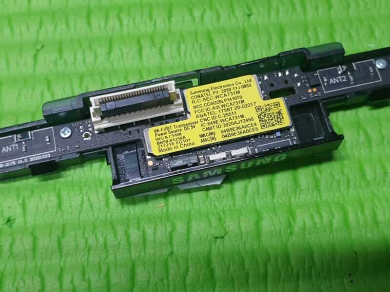 SWITCH KEY BUTTON & WIFI BOARD FOR SAMSUNG UE50AU8000K LED TV BN59-01359A - Image 3