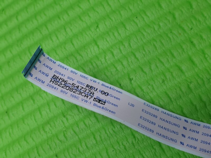 CABLE FROM MAIN BOARD TO IR BUTTON UNIT FOR SAMSUNG QE55Q60BAUXXU TV BN96-54737A - Image 2