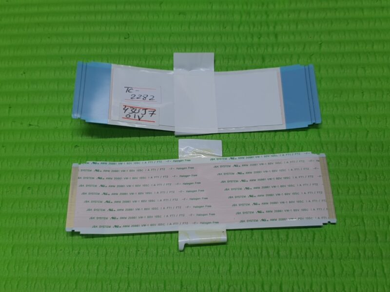 FLAT RIBBON CABLE FROM TCON LVDS BOARD TO SCREEN LG 43UJ701V 43" LED TV