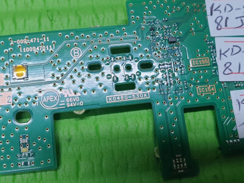 IR SENSOR BUTTON UNIT FOR KD-65X80J KD-55X89K KD-65X85K KD-5080K TV 1-009-471-11 - Image 4