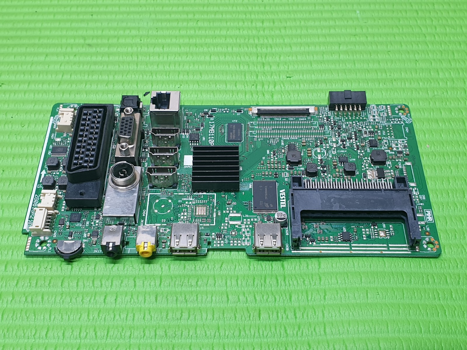 MAIN AV BOARD MB FOR TOSHIBA 32L3753DB 32" LED TV 17MB110P  SCREEN:HV320FHB