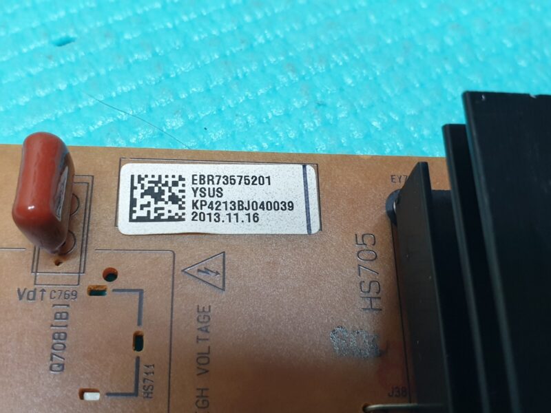 YSUS Y-MAIN BOARD FOR LG 42PN450B 42" PLASMA TV EAX64286001 EBR73575201 REV 1.3 - Image 3