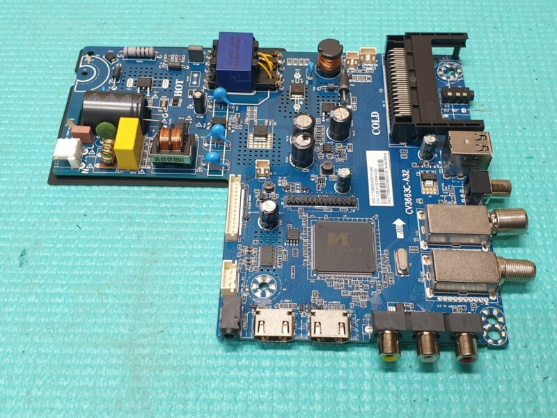 MAIN AV BOARD MB FOR T4TEC TT3213UH 32" LED TV CV3663C-A32 SCREEN:T320XVN02 - Image 2