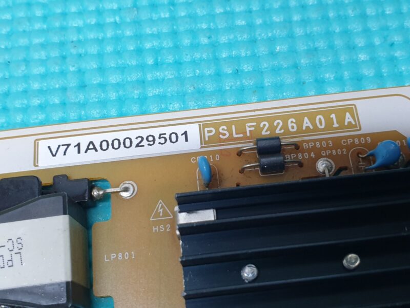 POWER BOARD PSU FOR TOSHIBA 47L7453D 47" LED TV V71A00029501 PSLF226A01A REV 1.0 - Image 2