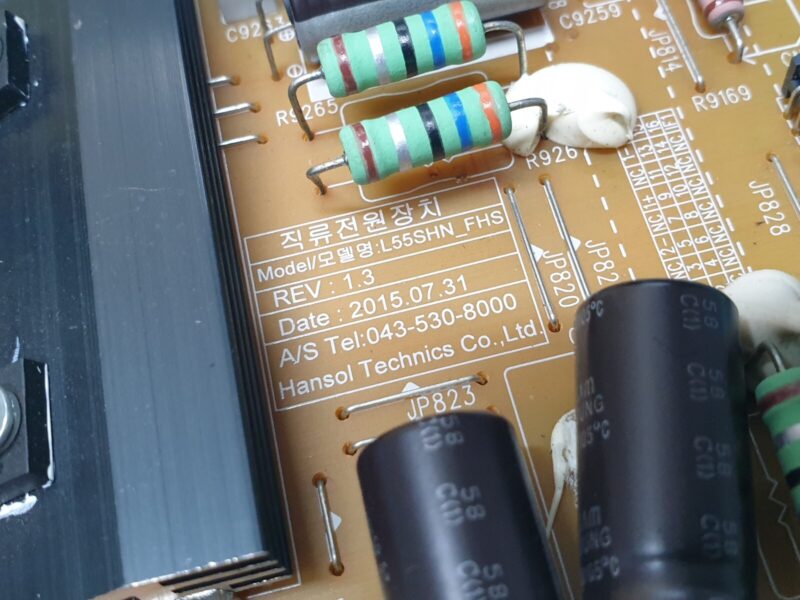 POWER SUPPLY PSU SAMSUNG UE55JU6800K LCD  TV BN44-00859A  L55SHN_FHS REV 1.3 - Image 3